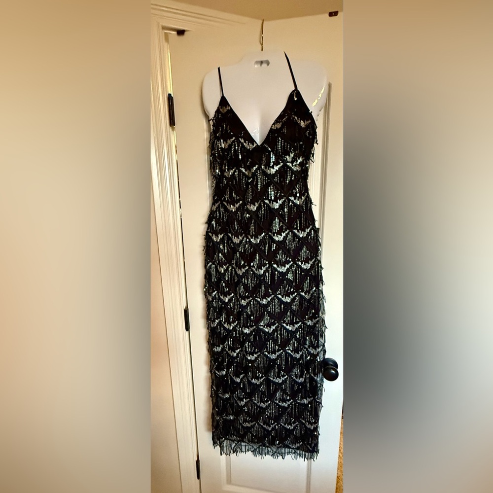 NWT Lulu’s sequin fringe dress size small - Picture 2 of 4